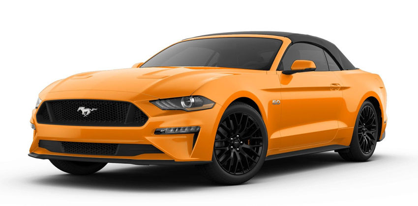 2018 Ford Mustang Convertible Front