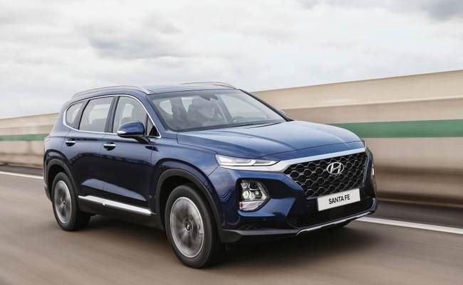 2019 Hyundai Santa Fe now has a seven-seat version with a diesel engine