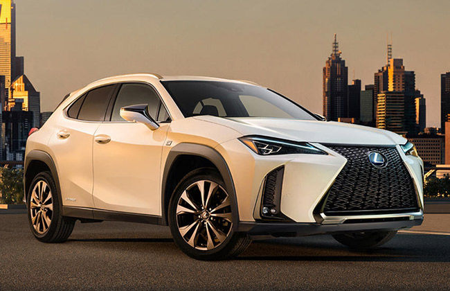 Lexus released pictures of its upcoming premium crossover - The UX 