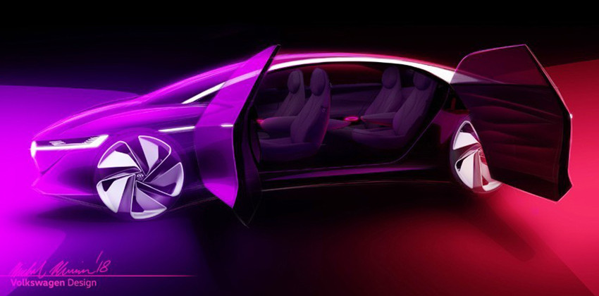 Volkswagen I.D. Vizzion side image