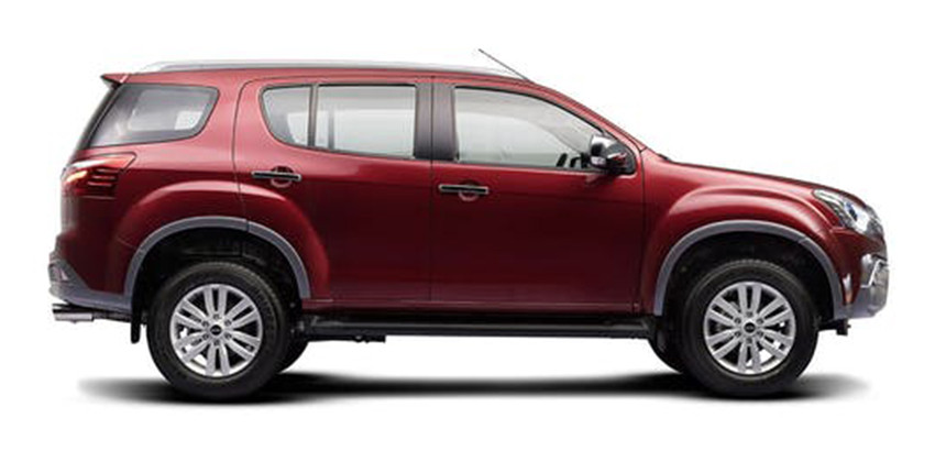 mu-X Luxe side profile