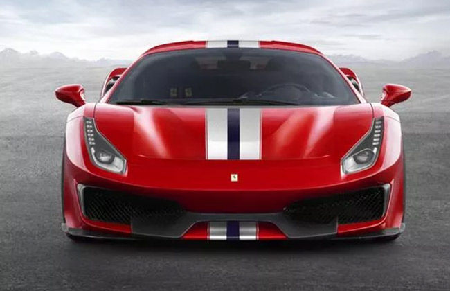 Ferrari Pista coming soon to Geneva Motor Show