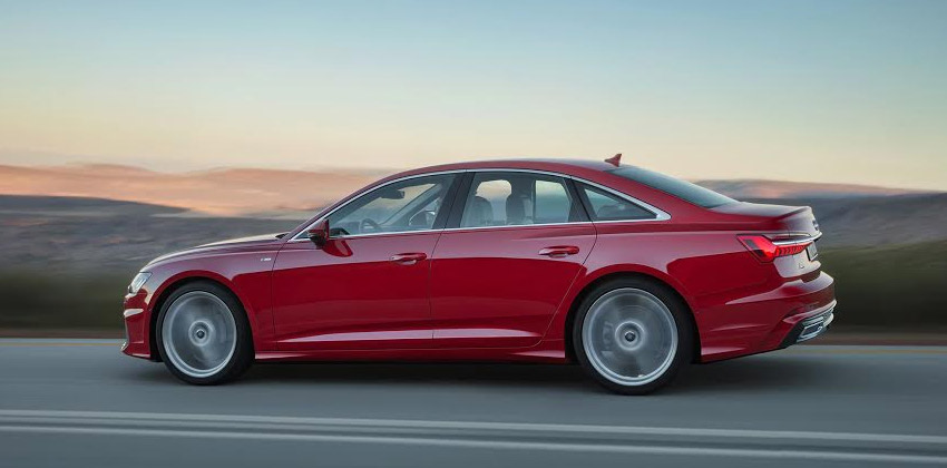 2019 Audi A6 side profile