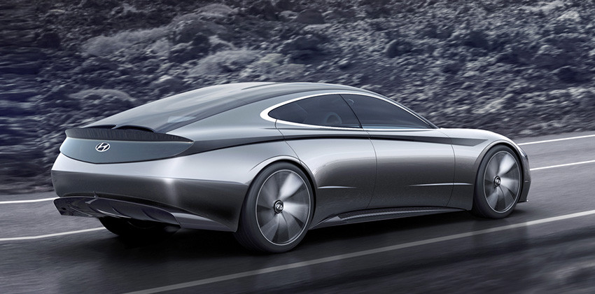 Hyundai's Le Fil Rouge concept rear image