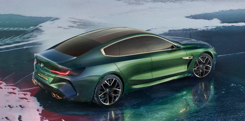 BMW 8 Series Gran Coupe side profile