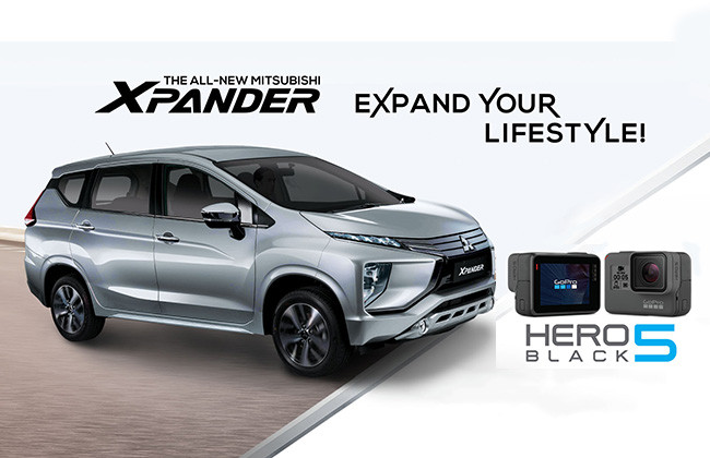 Mitsubishi Philippines exciting Xpander promo - A GoPro on every registration 