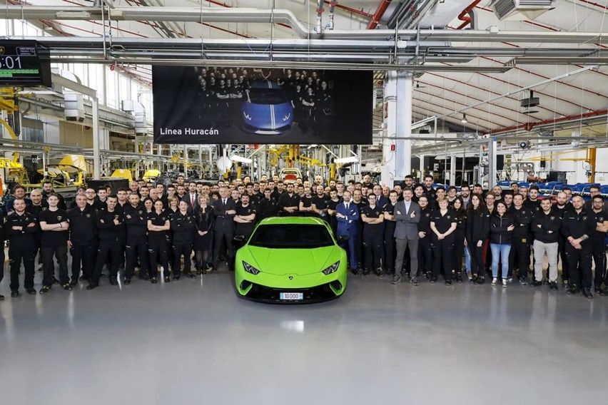 Produksi Lamborghini Huracan, Tembus 10 Ribu Unit