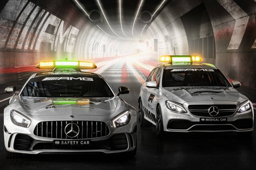 F1 official support car 2018