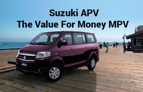 3 Reasons why Suzuki APV is a value for money MPV