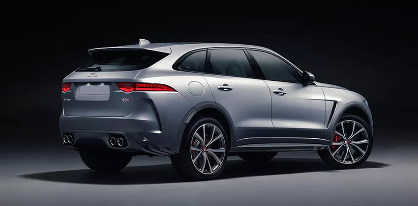 Jaguar F-Pace SVR rear image