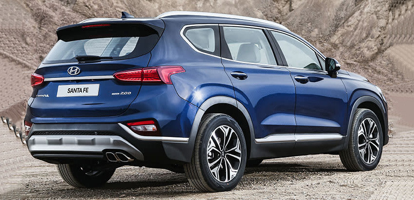 all-new Santa Fe Rear
