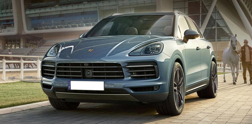all-new Porsche Cayenne front image