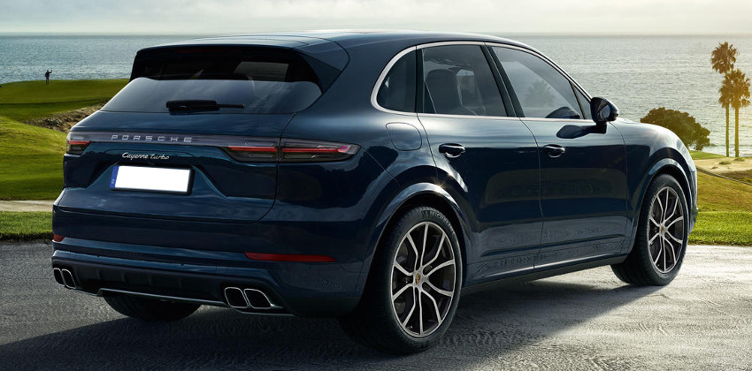 all-new Cayenne rear