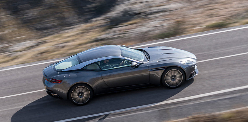 Aston Martin top view