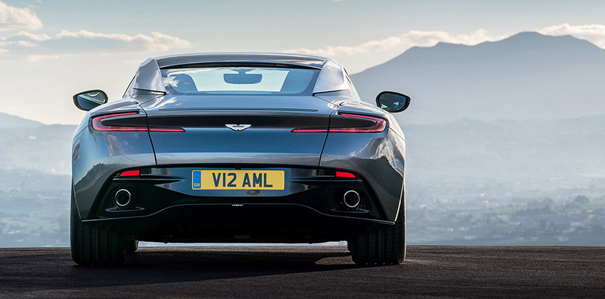 2018 DB11 rear