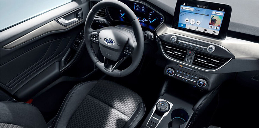 all-new 2019 Focus interior