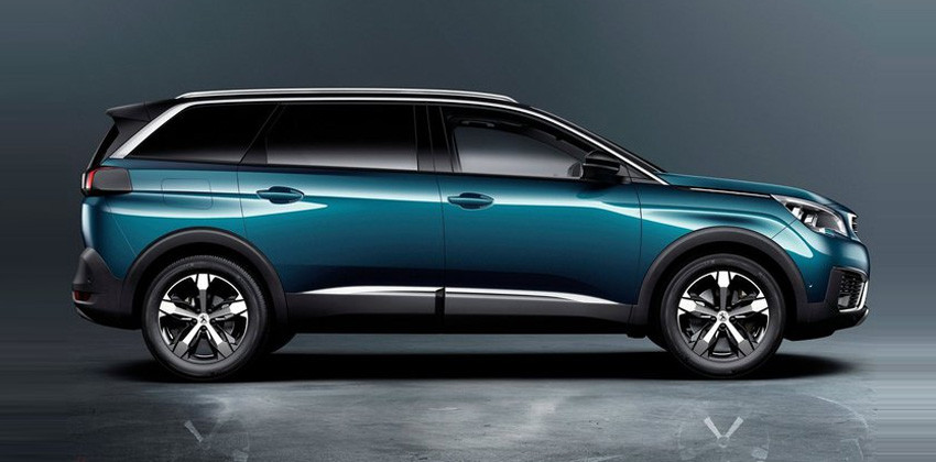Peugeot 5008 side profile 