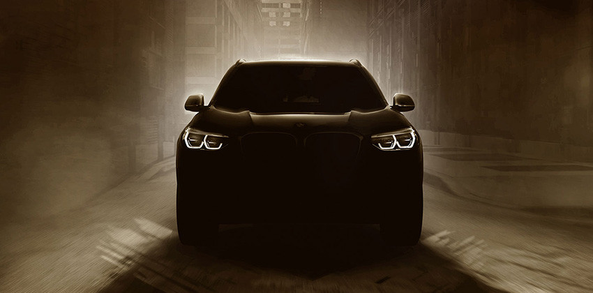 New BMW X3 front
