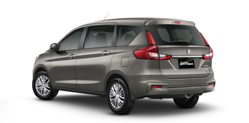 all-new 2018 Ertiga rear 