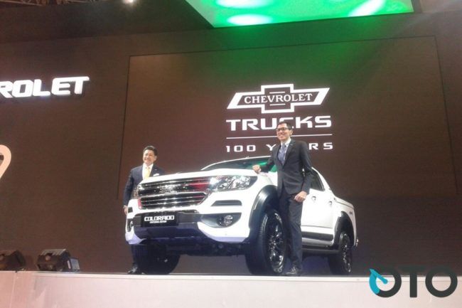 IIMS 2018: Chevrolet Colorado Centenial, Tersedia 25 Unit Saja! IIMS 2018: Chevrolet Colorado Centenial, Tersedia 25 Unit Saja!