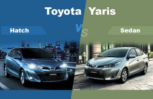 yaris vs sunny