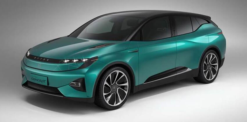 Byton Electric SUV Front