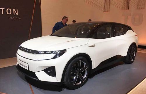 The all-new electric Byton SUV concept unveiled