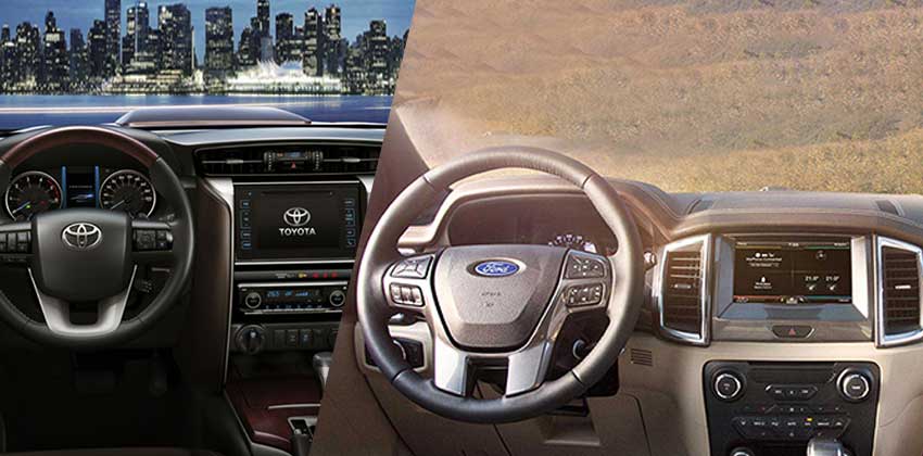 Everest and Fortuner Cabin