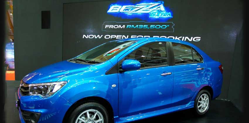 Perodua Bezza Side