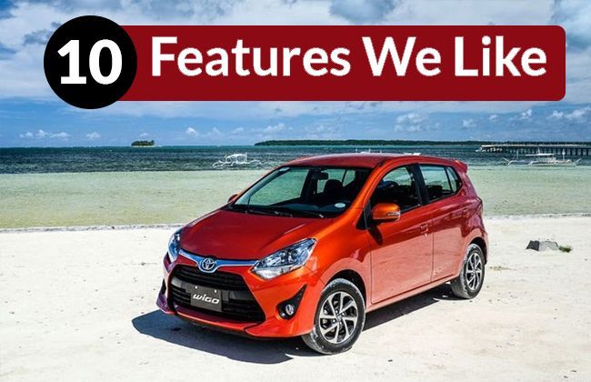 Toyota Wigo: Ten features we like