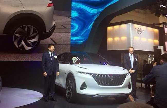 Pininfarina K350 Electric Concept revealed at the 2018 Beijing International Automotive Exhibition