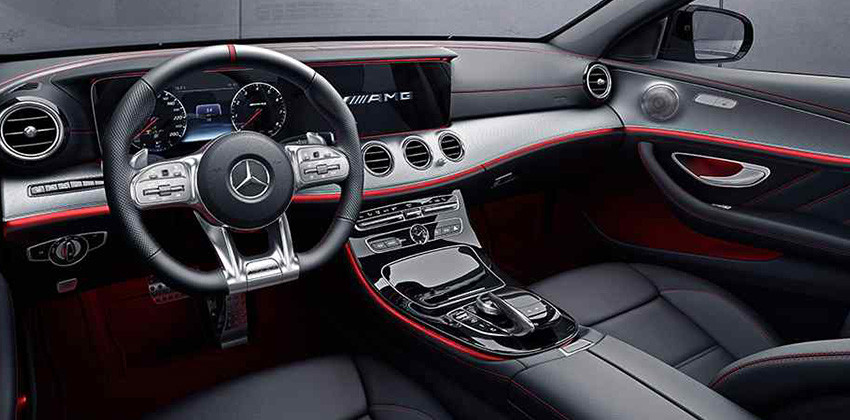 Mercedes AMG E53 Cabin