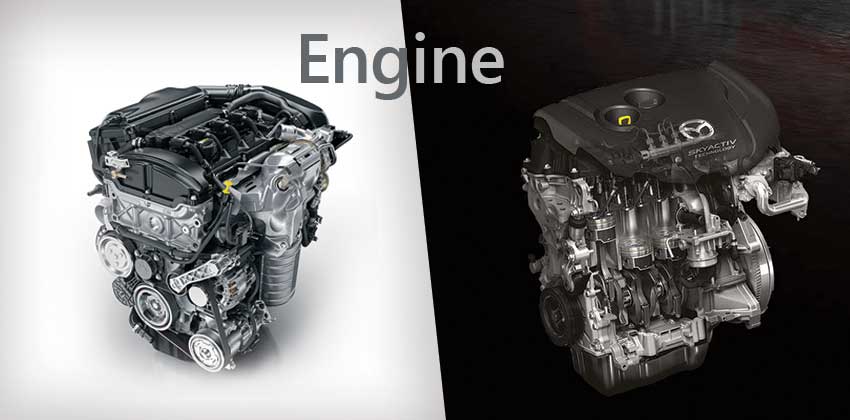 Peugeot 3008 vs Mazda CX-5 - engine
