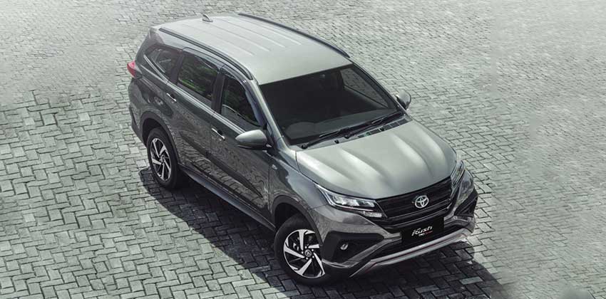 Toyota Rush Top-View