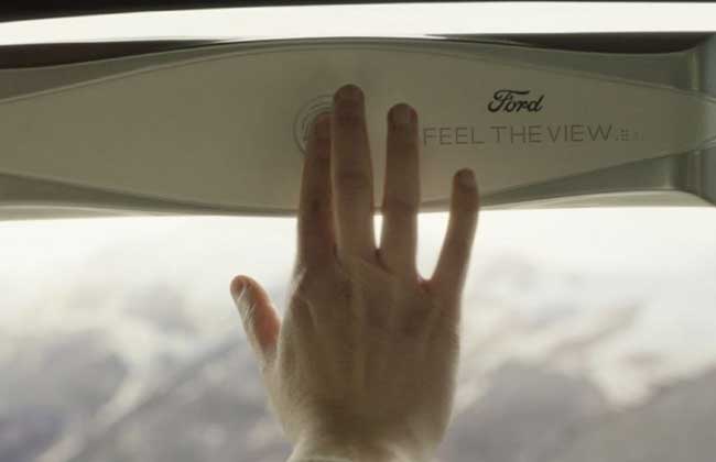 Ford working on smart window prototype for Blind passengers