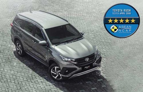 2018 Toyota Rush awarded five-star rating for safety by ASEAN NCAP