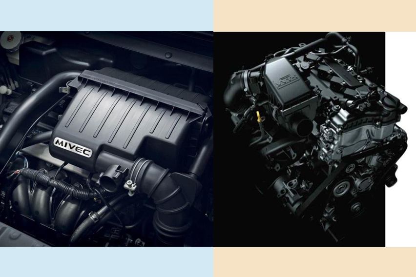 Mitsubishi Xpander vs Toyota Rush: engine