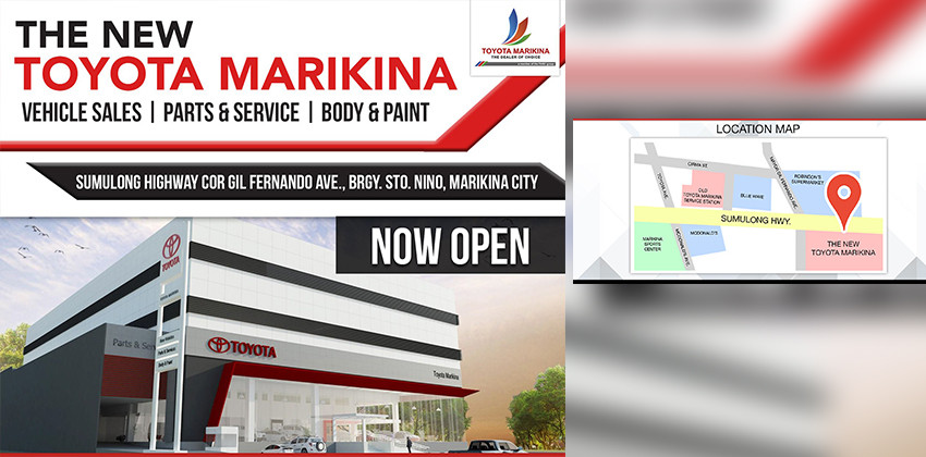 new Toyota Marikina showroom