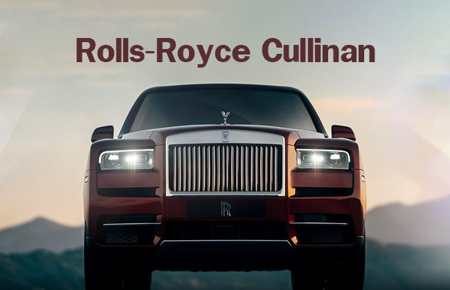 2019 Rolls-Royce Cullinan launched 