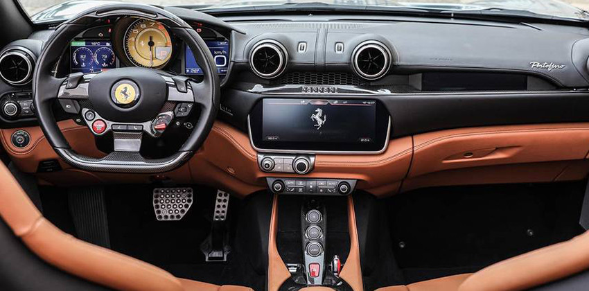 2018 Ferrari Portofino interior