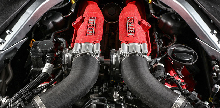 2018 Ferrari Portofino engine