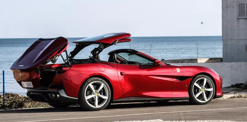 2018 Ferrari Portofino roof