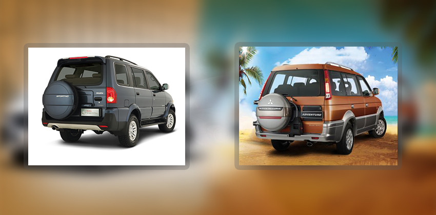 Isuzu Crosswind vs Mitsubishi Adventure - REAR