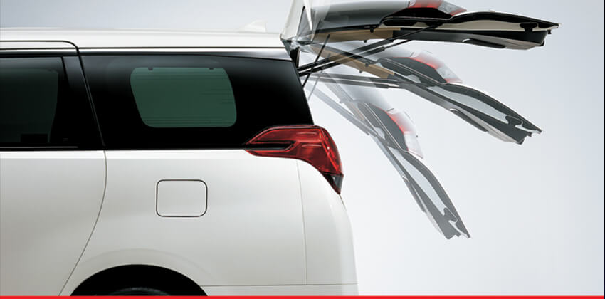 2018 Toyota Alphard tailgate