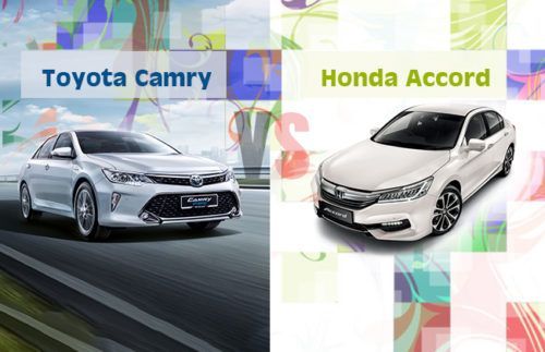 The better choice: Toyota Camry vs Honda Accord 