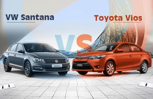 Volkswagen Santana vs Toyota Vios: Quick Comparison