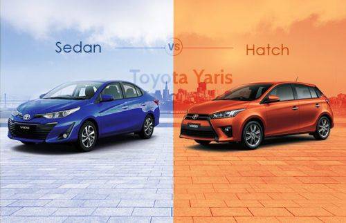 Toyota Yaris Hatchback or Yaris Sedan: Which one to buy? Toyota Yaris Hatchback or Yaris Sedan: Which one to buy?