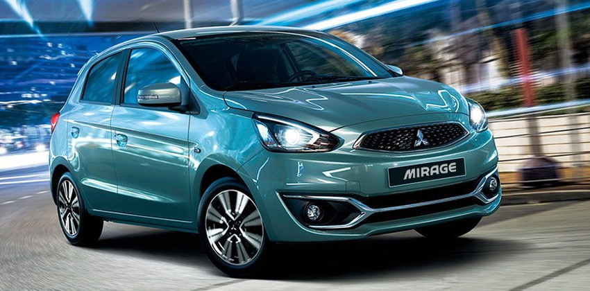 Mitsubishi Mirage 1.2 front