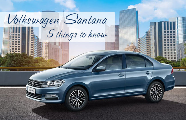 Volkswagen Santana: 5 things to know