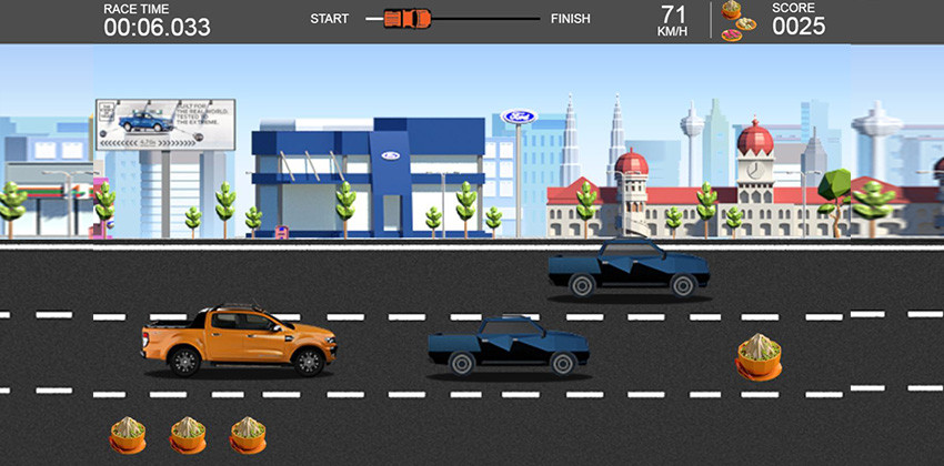 Ford for Food online game